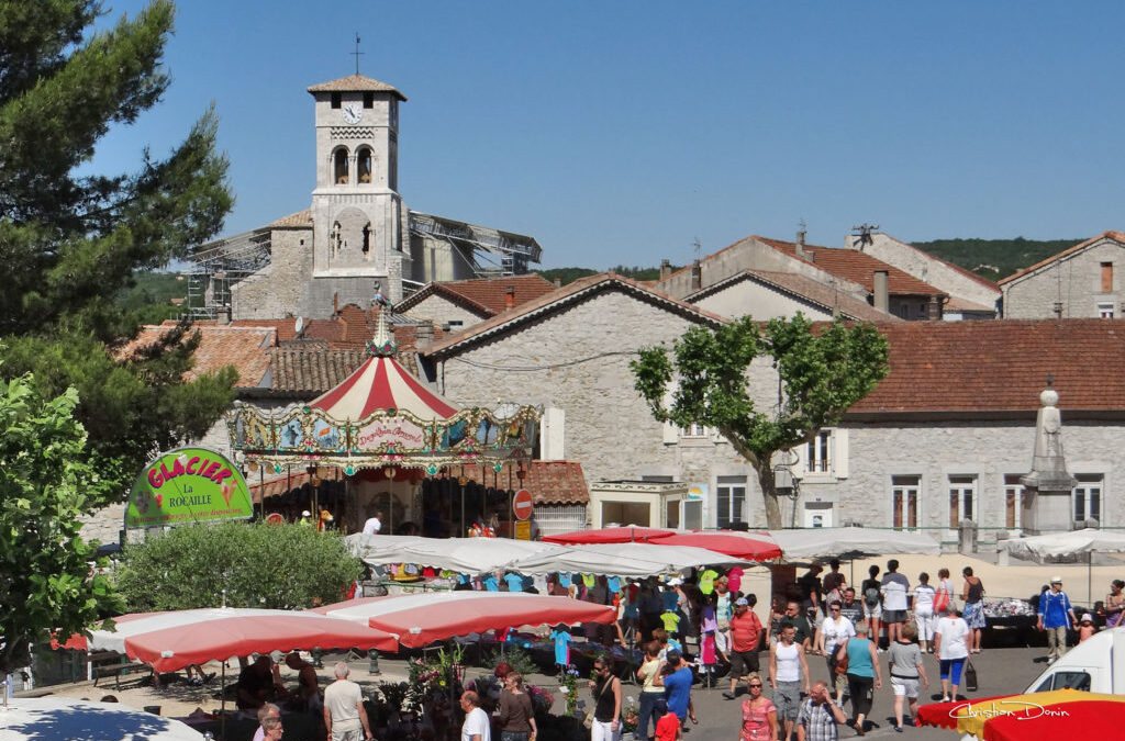 Jours de marché en Ardèche du Sud